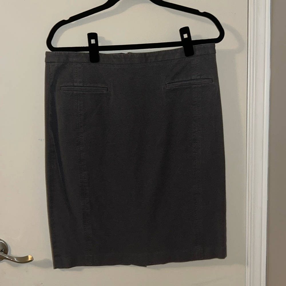 Banana Republic Grey Skirt